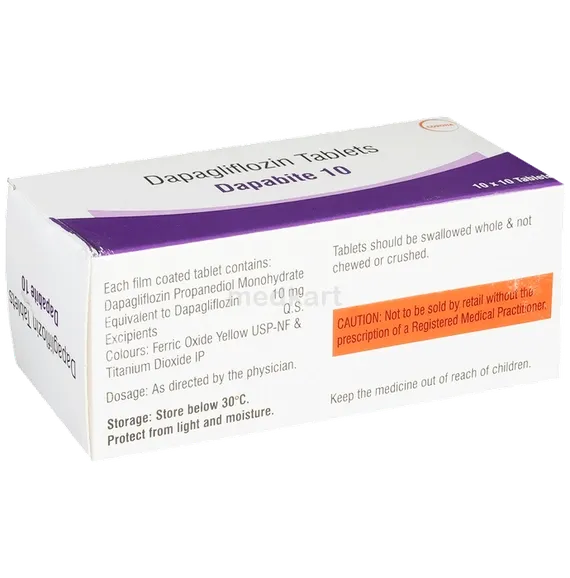 dapabite 10mg tablet 10's